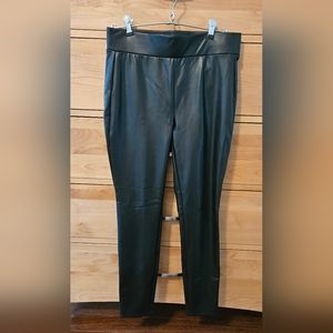 Loft vegan leather leggings